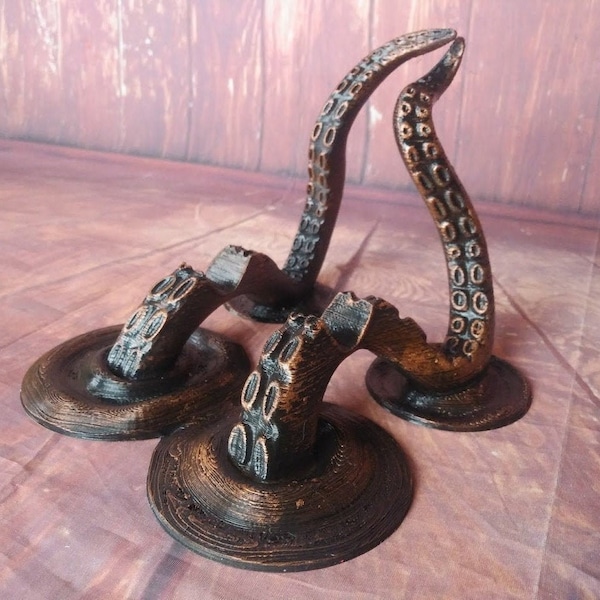 Support pour tablette Steampunk Octopus