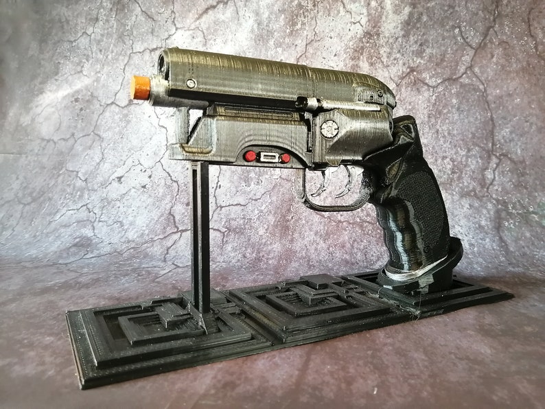 Blade Runner Gun Deckard's Hand Cannon From the Original Etsy