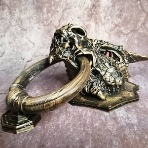 Dragon Door Knocker Fantasy Castle Style
