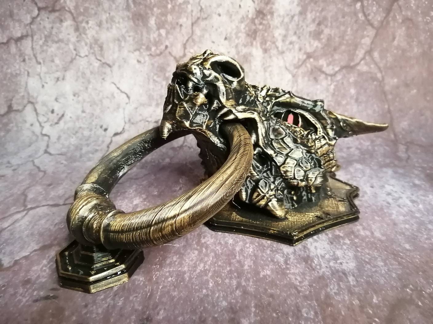 Dragon Door Knocker Fantasy Castle Style - Etsy