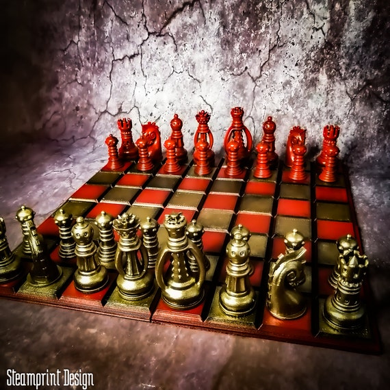 My Harry Potter Wizards' Chess Set Makeover