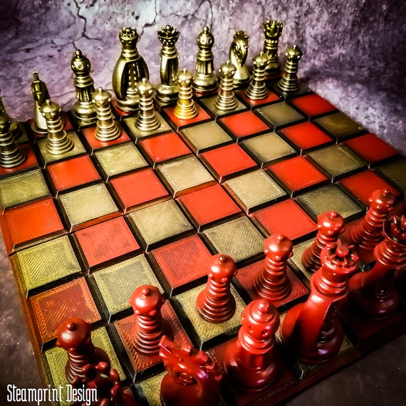 My Harry Potter Wizards' Chess Set Makeover