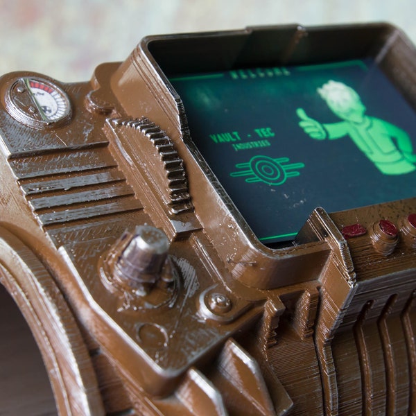 Pip Boy 3000 | Fallout Cosplay Replica | 3D Printed Pip Boy | Fallout Cosplay | Fallout Costume | Fallout 4 | Fallout 3 | Pip-Boy Fallout