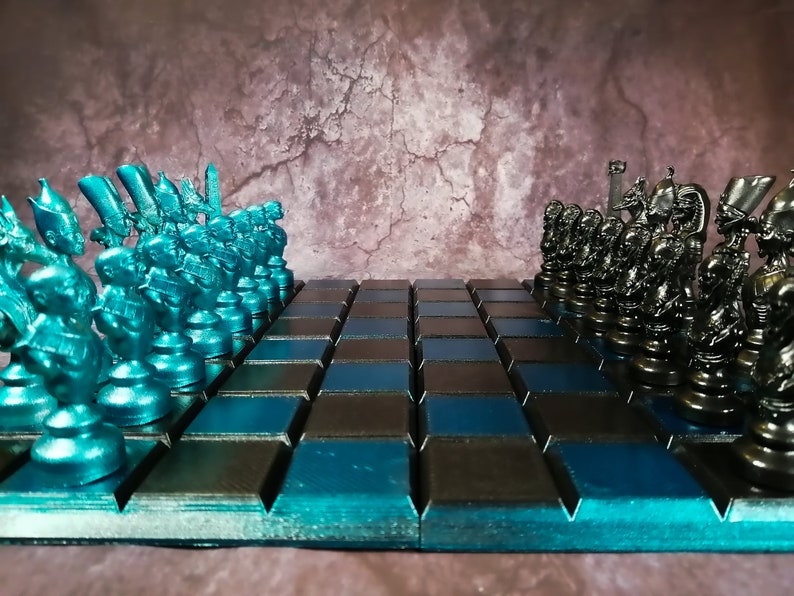 Ancient Egypt Chess 3D Printed Egypt Chess Mummies and - Etsy