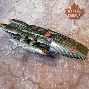 3D Printed Battlestar Galactica Miniature