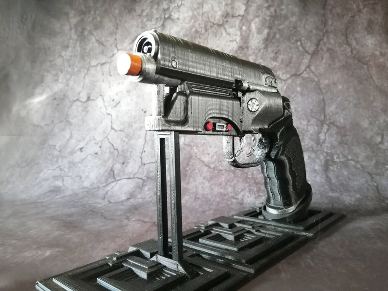 Blade Runner Gun Deckard's Hand Cannon From the Original Etsy