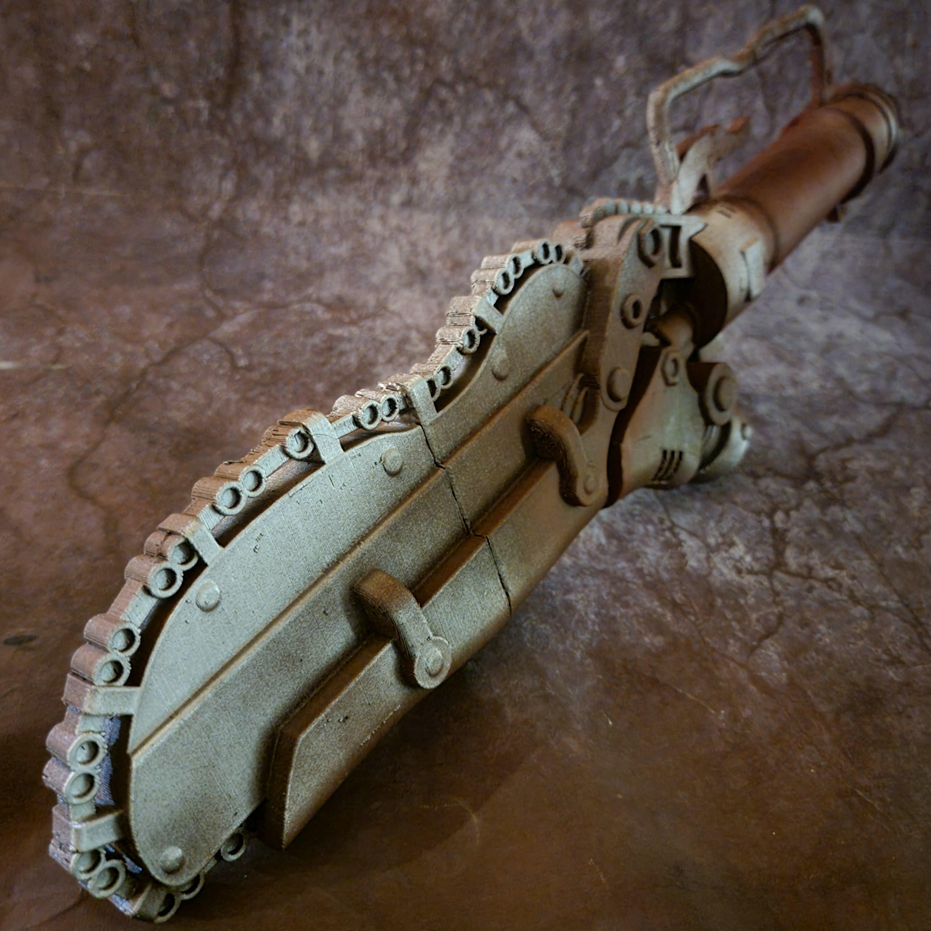 Fallout Ripper 3D Printed Hand Painted Fan Art - Etsy