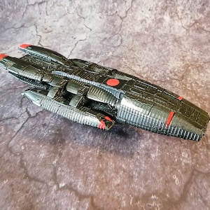 3D Printed Battlestar Galactica Miniature