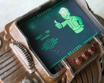 Pip Boy 3000 | Fallout Cosplay Replica | 3D Printed Pip Boy | Fallout Cosplay | Fallout Costume | Fallout 4 | Fallout 3 | Pip-Boy Fallout