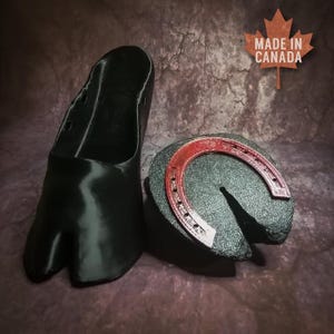 Black Satire Hoof Shoes for Fantasy Cosplay - 3D Printed Hooves - Cosplay Satire Hooves - Elf Hooves Wearable
