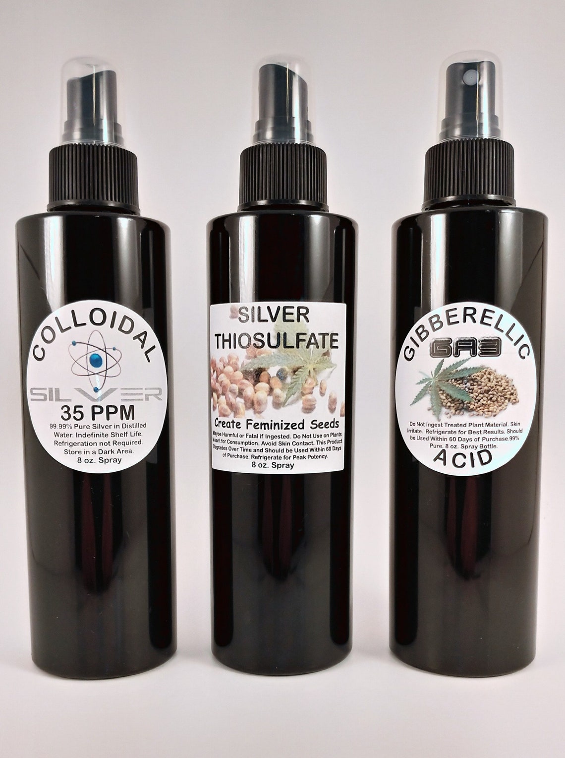 Silver Thiosulfate Colloidal Silver Gibbereillic Acid Kit Etsy