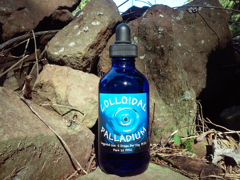 Colloidal Palladium 4oz. Dropper Bottle Etsy