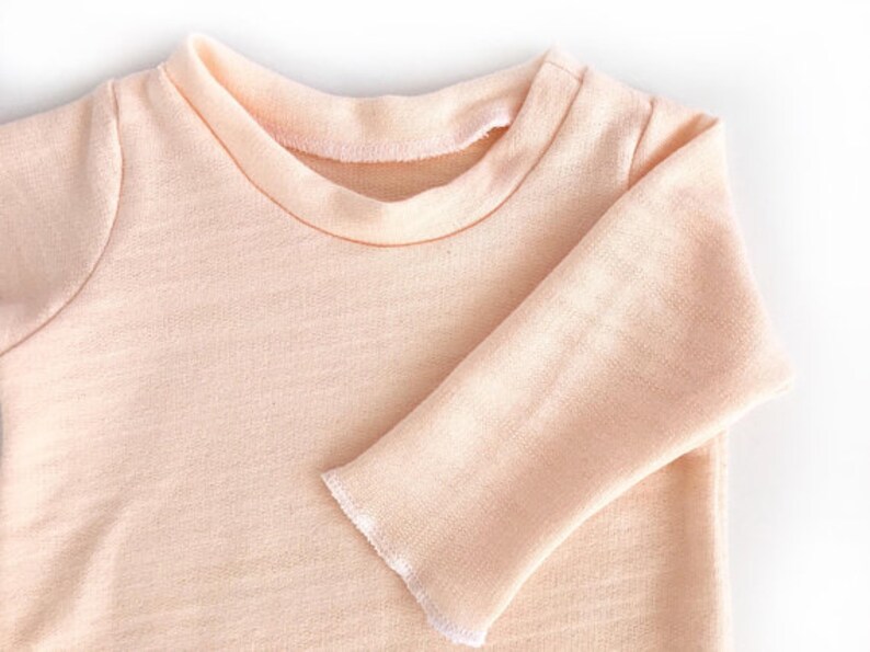 long sleeve shirt toddler shirt PEACH baby clothes baby gift newborn shirt toddler girl t shirt kids clothes baby girl clothes