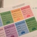 8 Car Rental Information Confirmation info Planner Stickers ECLP Erin Condren Life Planner Reminder Sticker LDD1319