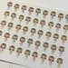 45 Maid Cleaner Cleaning Dust Vertical Horizontal Planner Stickers Erin Condren Life Planner ECLP Plum Paper PPP Reminder Sticker LDD1394
