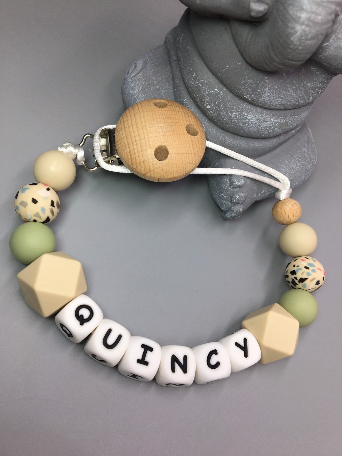 Personalised dummy clip Silicone dummy clip Dummy chain Etsy