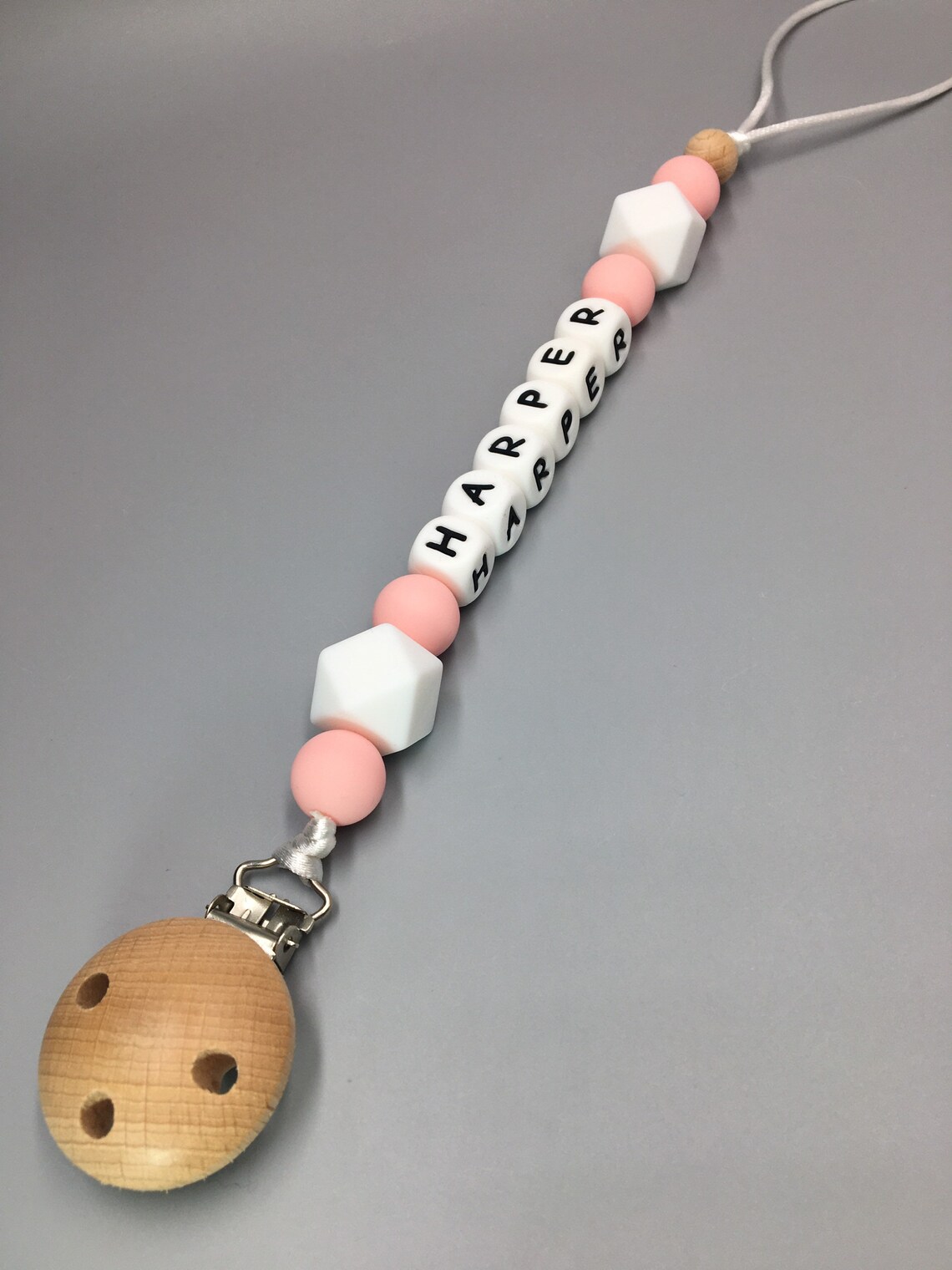 Personalised dummy clip Silicone Dummy clip Dummy holder Etsy