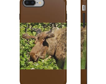Moose Tough Cases, Alaska Wildlife Phone Cover, Protective Case, Wildlife Lover Gift, Moose Gift, Nature Lover Accessory