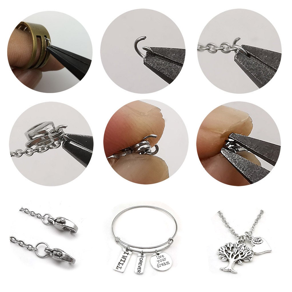 Wholesale Jewelry Findings Necklace Connector Jump Rings Stainless