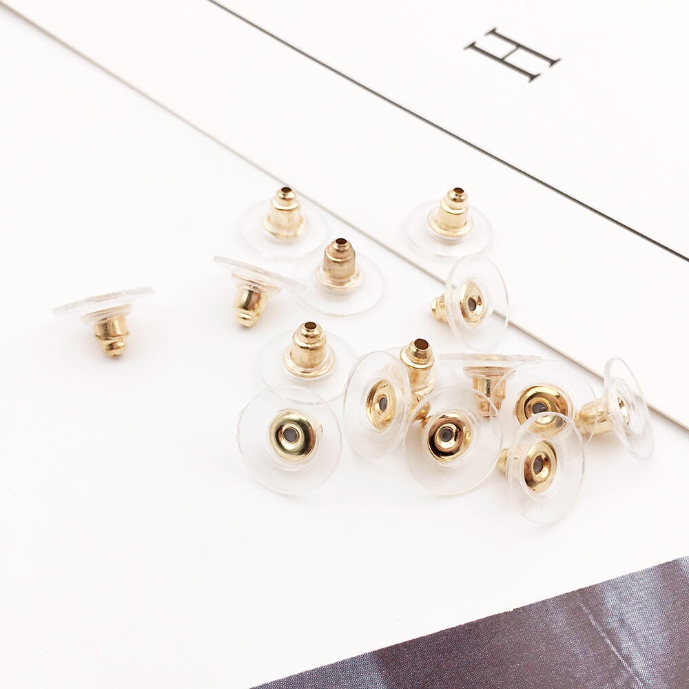 100/200/300PCS Rubber Earring Backs for Studs Earring Backs Etsy UK