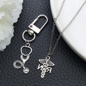 20/21pcs Alloy Medical Tool Charms Doctor Nurse Pendants for DIY Necklace Bracelet Earrings Jewelry Making Accessories image 3