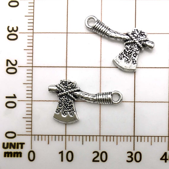 10/20/30pcs 13*22mm Vintage Axe Design Charms Alloy Tool