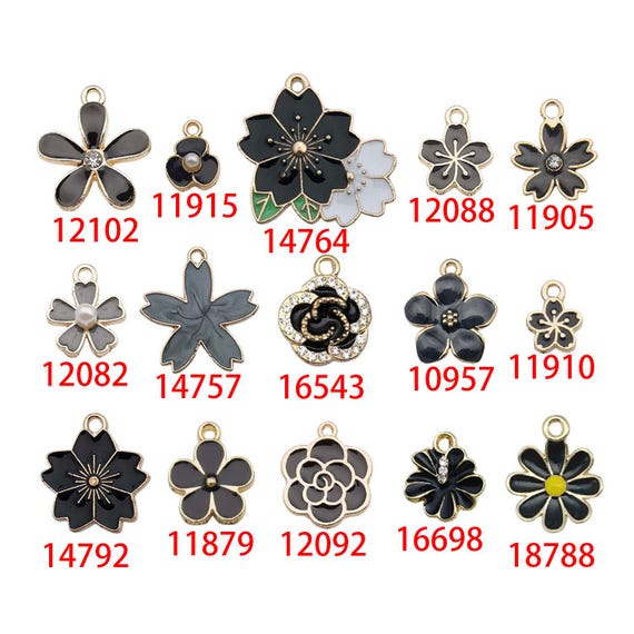 Ciondoli Fiore Della Vita In Acciaio Inox - 8 Pezzi Per Creazione Bijoux - Foto 4