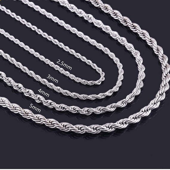 Stainless Steel Rope Chain Best Sale 