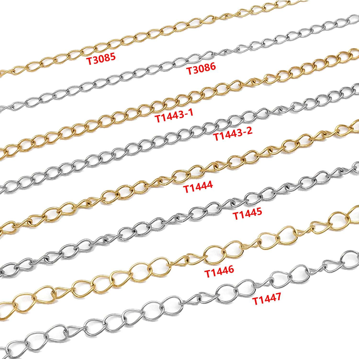 RVS verlengketting met hartje 58mm 1x - Kralenwinkel Albertien