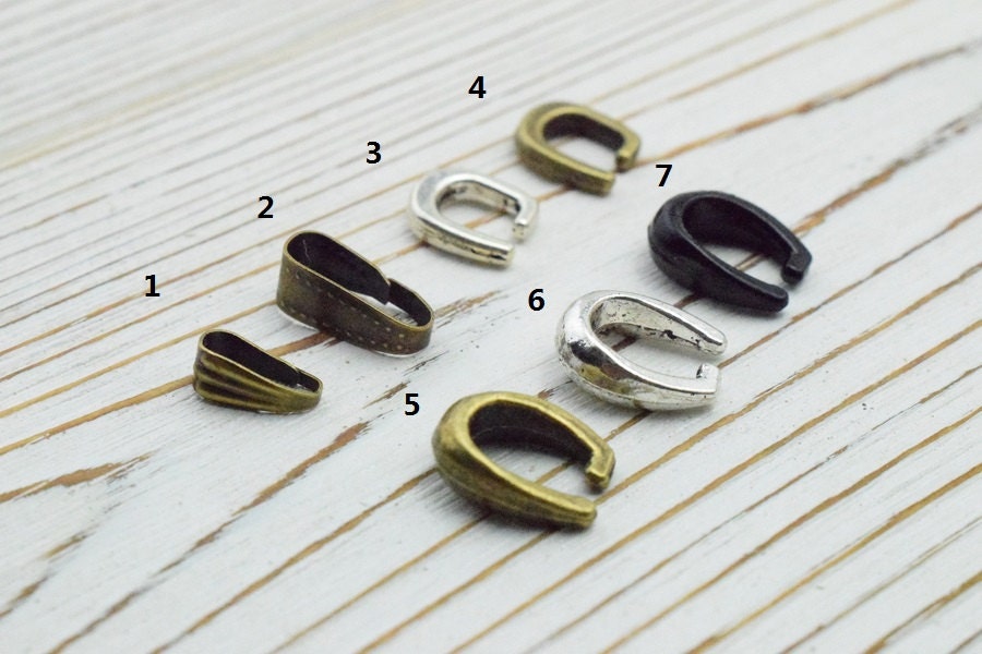 Pinch Bails Claws Clasp you choose the color or item Etsy