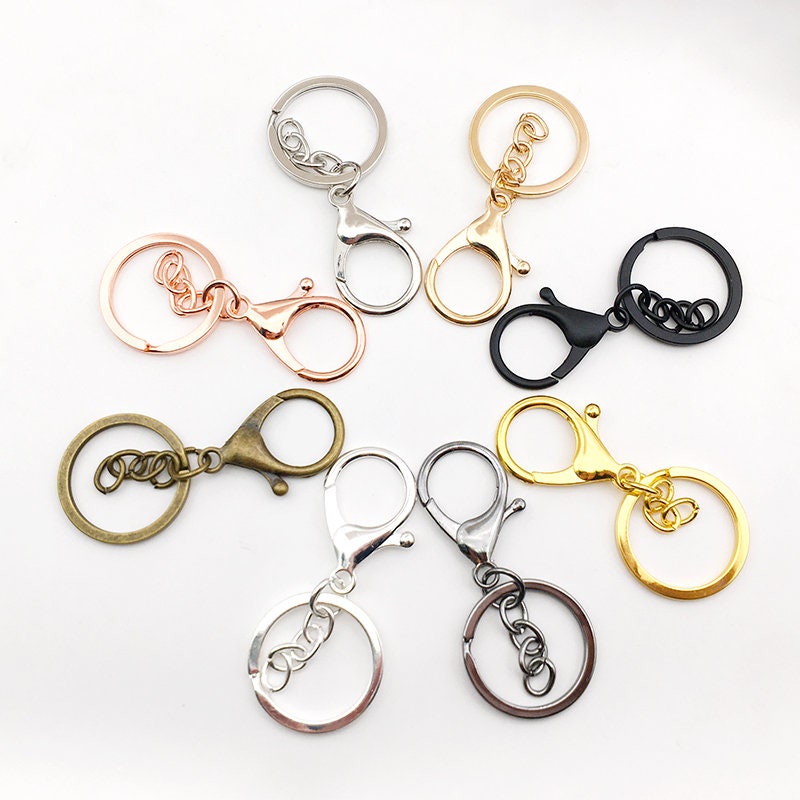 5-15pcs Losbter Clasp Hooks Keychains Lobster Claw Clasp, Keychain