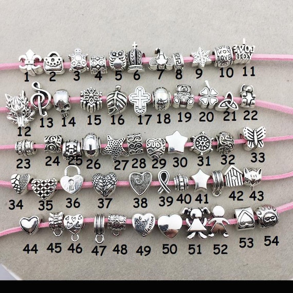 45pcs Antique Silver Bronze Gold Mixed Leopard Head Loose Spacer Bead,Craft Supplies Charms Pendants for Jewelry Findings Making Accessory for DIY Bracelet Necklace M196