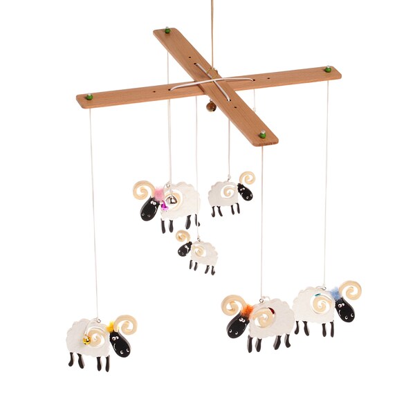 Sheep Mobile Etsy