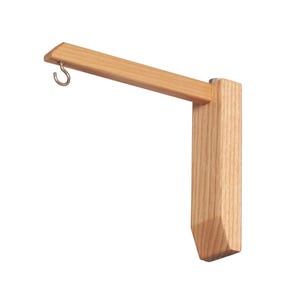 Wooden Wall Mount for Baby Mobile, Nursery Mobile Hanger, Natural Wood Bracket for Crib Decor, Baby Shower Gift