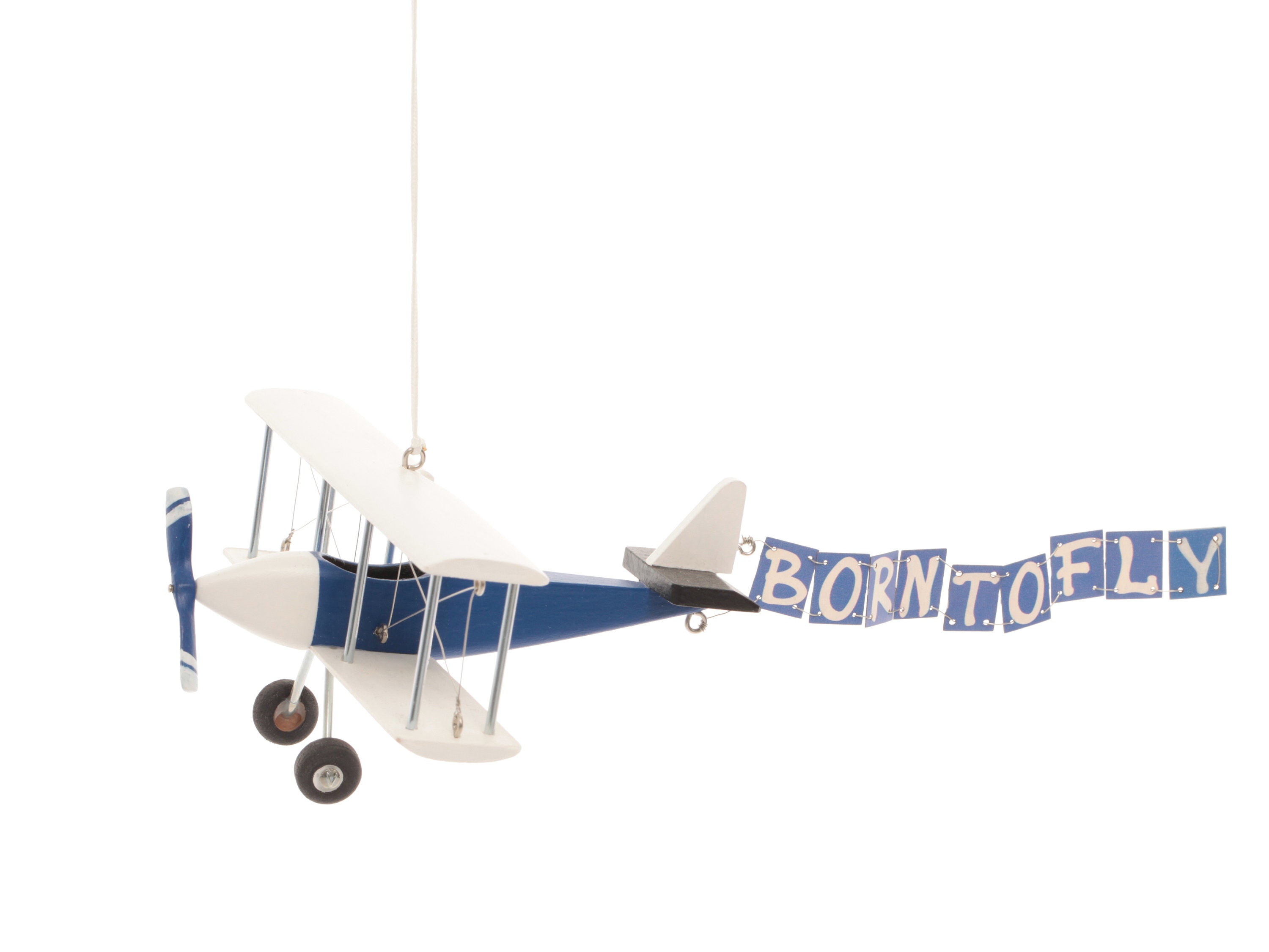 Personalized Wooden Plane With a Banner BORN TO FLY. Custom Etsy