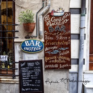 Italy Photography, Italian Decor, Large Wall Art, Kitchen Wall Art, Travel Photograph, Nautical Decor, Cinque Terre, Urban Decor, Home Decor