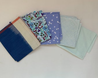 Fat Quarter Bundle - Stash Builder- Blue Multicolor