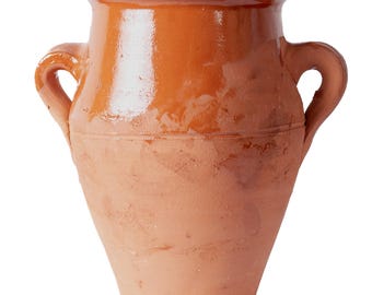 Tanjia Pot, Slow Cooking Clay Terracotta Stew Pot, Marrakech Tangia Vessel