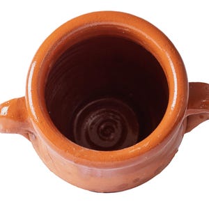 Tanjia Pot, Slow Cooking Clay Terracotta Stew Pot, Marrakech Tangia Vessel image 4