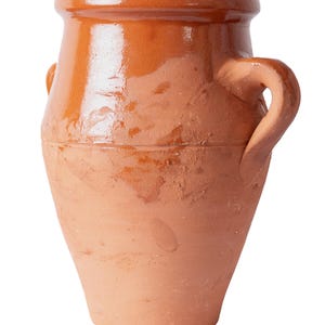 Tanjia Pot, Slow Cooking Clay Terracotta Stew Pot, Marrakech Tangia Vessel image 2