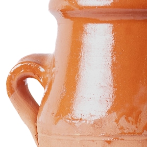 Tanjia Pot, Slow Cooking Clay Terracotta Stew Pot, Marrakech Tangia Vessel image 6
