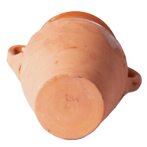 Tanjia Pot, Slow Cooking Clay Terracotta Stew Pot, Marrakech Tangia Vessel image 5
