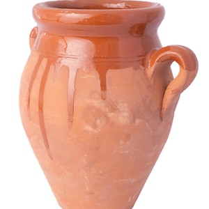 Tanjia Pot, Slow Cooking Clay Terracotta Stew Pot, Marrakech Tangia Vessel image 8