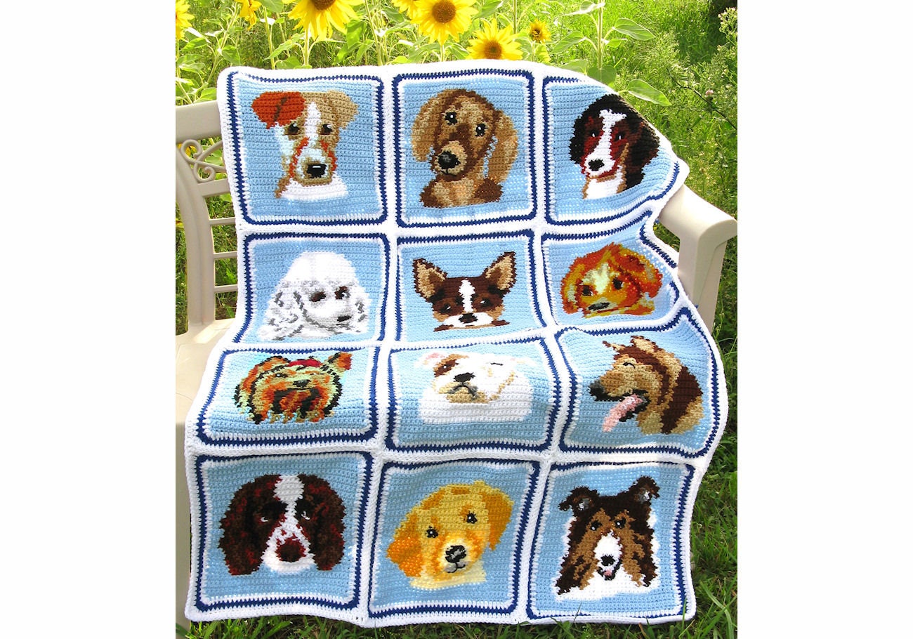 Crochet pet blanket pattern hotsell