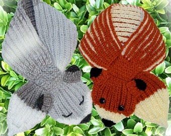 Knit Pattern Download - Foxy Brioche Scarf - Etsy