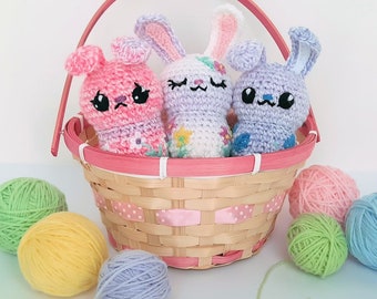 Crochet Pattern Download - Bunny Huggers - Amigurumi