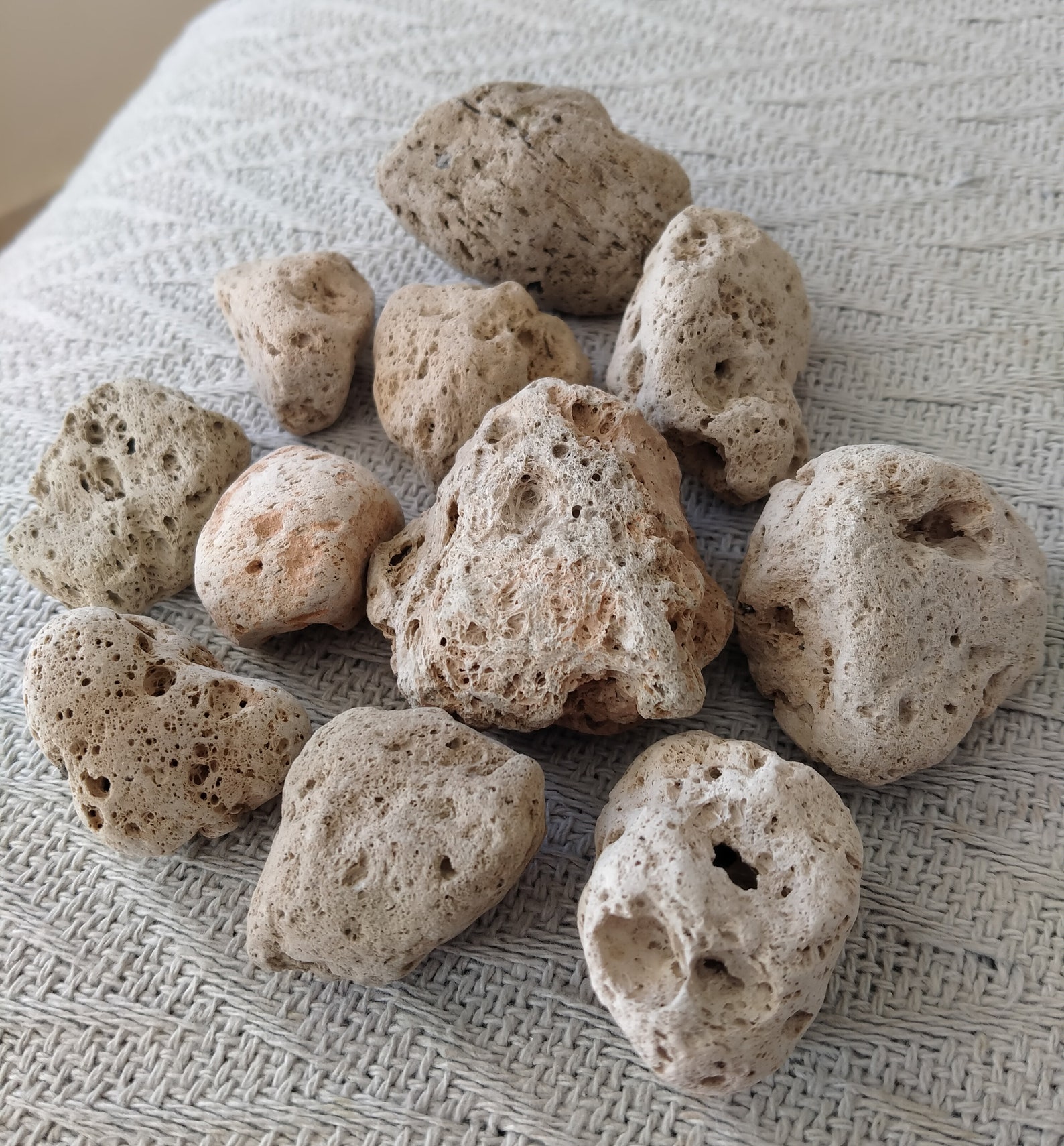 Natural Volcanic Pumice Stone 11 Pcs Tenerife Lava Rock Etsy
