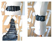 Handmade belt Wide belt Corset belt Boho belt Hippie Steampunk Patchwork Sash belt Obi belt Waist cincher Festival Vintage jeans Denim Boho