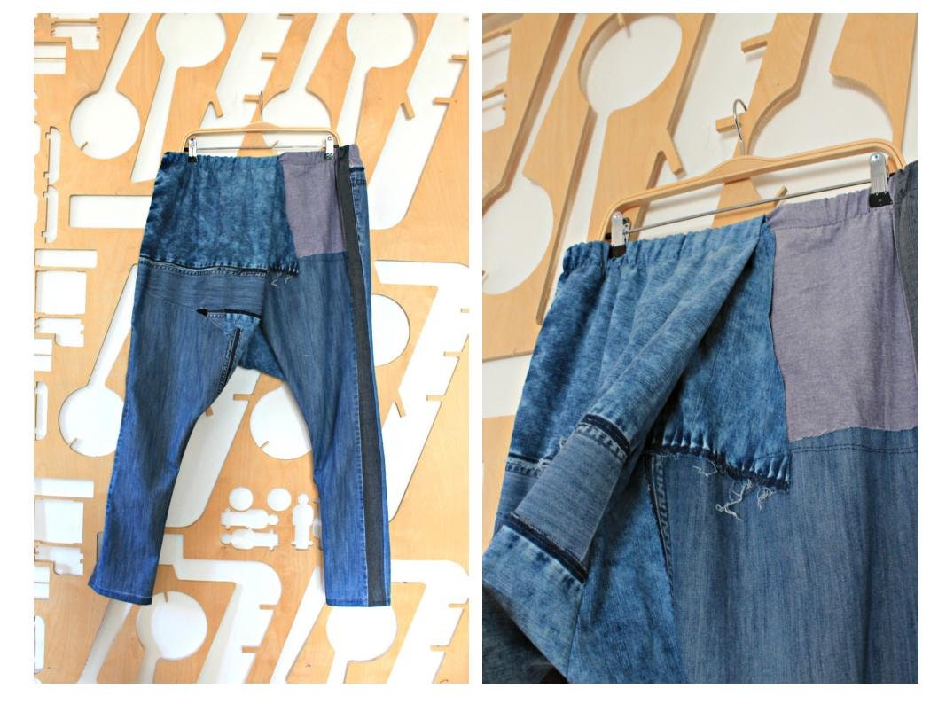 Cotton Pants Zero Waste Vegan Harem 