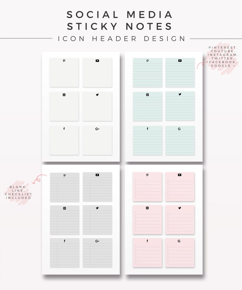 Sticky Note Template